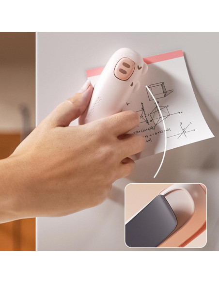 Mini Sello de Bolsas Melisandex Rosa Recargable Tipo-C