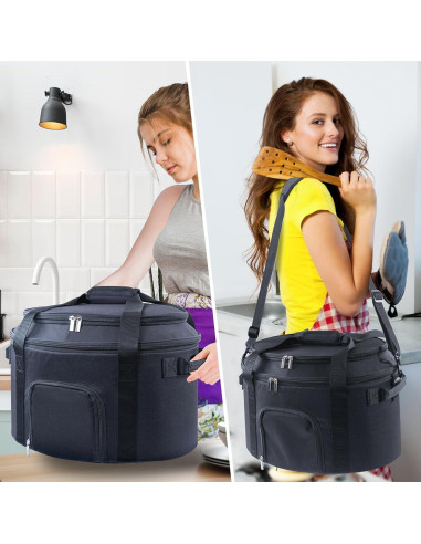 Bolsa de Transporte para Olla de Cocción Lenta BAGSPRITE 6-8 Qt