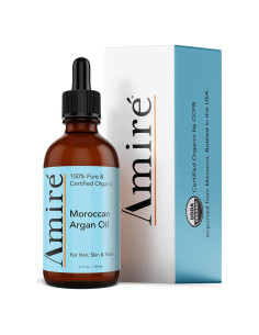 Aceite de Argán Orgánico 118ml Amire - Hidratante Piel y Cabello
