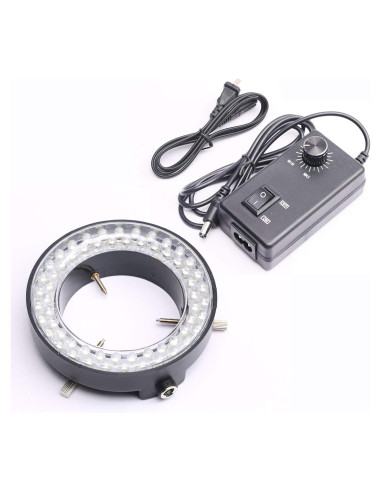 Lámpara de Anillo LED 60-LED DEVMO Ajustable 4.5W