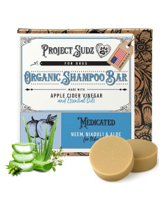 Champú Sólido Orgánico Medicado Project Sudz 113g para Perros