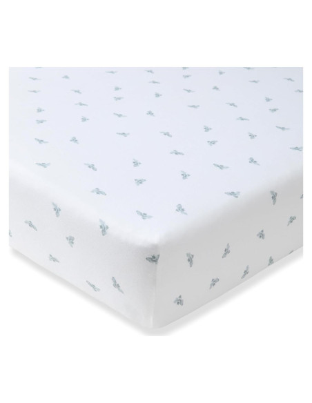 Sábana Ajustable Burt's Bees Baby Algodón Orgánico 71x132 cm Sábana Ajustable Burt's Bees Baby Algodón Orgánico 71x132 cm
