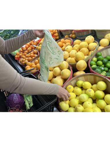 BioBag 100% Compostable 28x43 cm 2000 Bolsas para Abarrotes