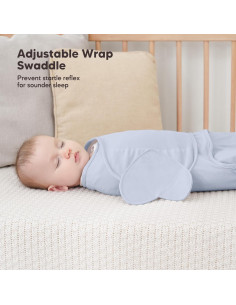 Sacos de Sueño Susurration 100% Algodón para Bebés 0-3 Meses 2