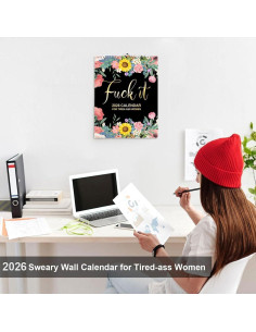 Calendario de Pared 2026 Aquí Vamos De Nuevo - Genérico 2