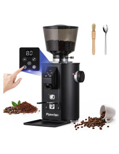Molino de Café Comercial Flyseago 400W 1.01kg 8 Configuraciones