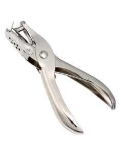Perforadora de Papel Manual Bioamy 6mm Metal 13cm