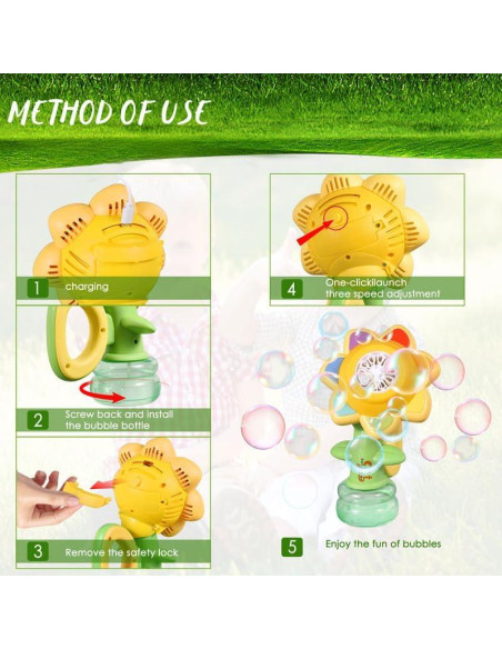 Máquina de Burbujas Automática Dali Energy CAT-PPJ Azul