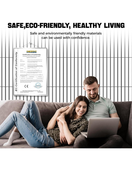 Paquete de 8 Paneles Aislantes de Sonido QDVDQ 40 x 40 cm