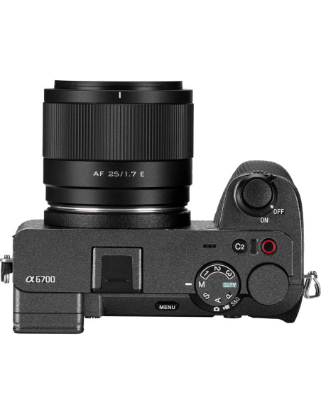 Lente VILTROX 25mm F1.7 Auto Enfoque E-Mount para Cámara