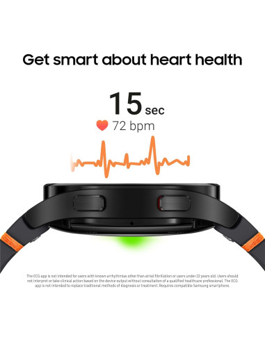 Reloj Inteligente Samsung Galaxy FE 40mm GPS Negro