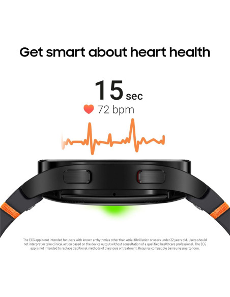 Reloj Inteligente Samsung Galaxy FE 40mm GPS Negro