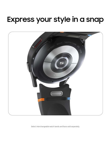 Reloj Inteligente Samsung Galaxy FE 40mm GPS Negro