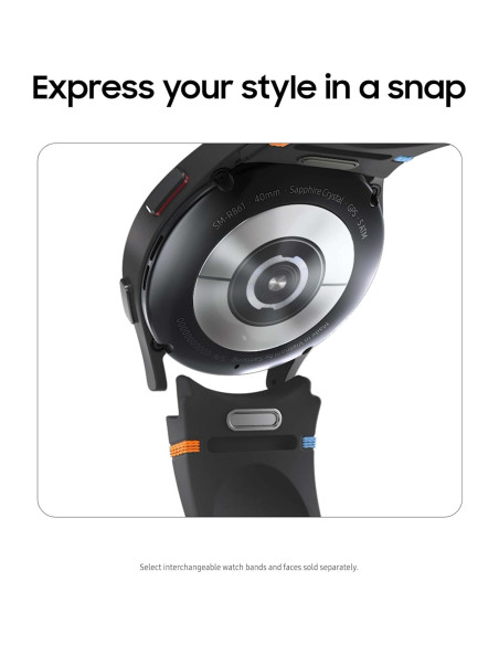 Reloj Inteligente Samsung Galaxy FE 40mm GPS Negro