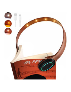 Luz de Lectura Magnética Recargable PIPAPI, 3 Modos, 5 Brillos