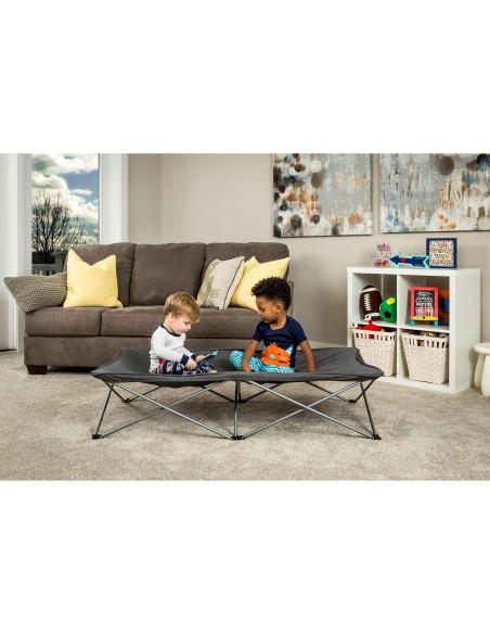 Cama Portátil My Cot Extra Larga Regalo Gris 137x71 cm