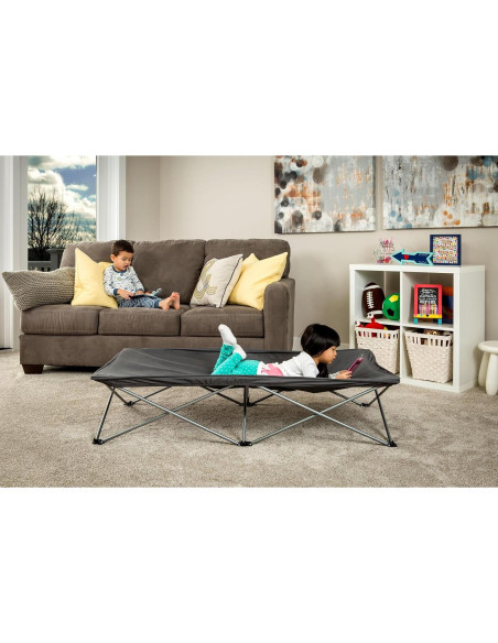 Cama Portátil My Cot Extra Larga Regalo Gris 137x71 cm