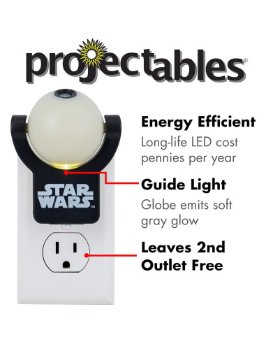 Luz Nocturna Projectables Star Wars X-Wing 0.91m LED