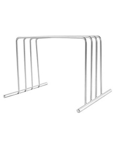 Organizador de Tablas de Cortar Thirteen Chefs Acero Inoxidable 3 Ranuras