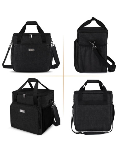 Bolsa de Viaje para Cafetera BAGLHER Mediana Negra Compatible Keurig