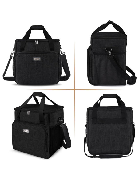 Bolsa de Viaje para Cafetera BAGLHER Mediana Negra Compatible Keurig