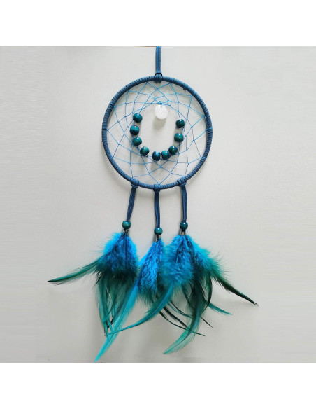 Kit de Atrapasueños DIY FANDOL 12cm con Plumas e Instrucciones