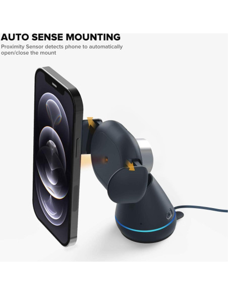 Soporte para Teléfono con Carga Inalámbrica Primoov 360