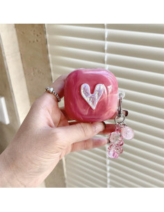 Funda Protectora para Auriculares Samsung Galaxy Buds - Corazón de Amor 2