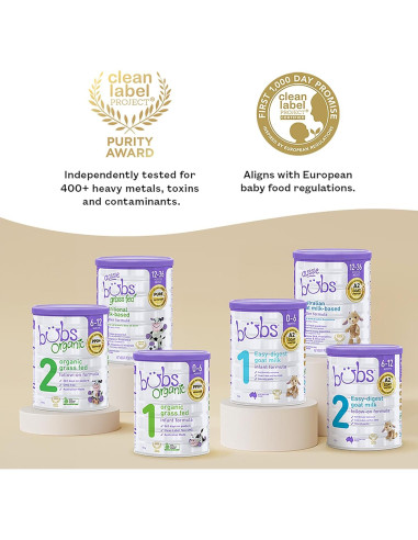 Fórmula Infantil de Leche de Cabra Bubs Etapa 1 400 g