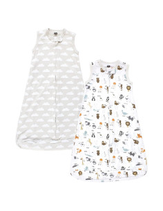 Saco de Dormir Sin Mangas Hudson Baby 100% Algodón 0-3 Meses