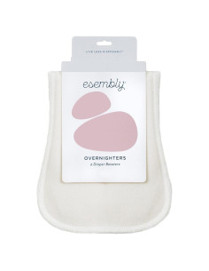 Inserciones Esembly Overnighters para pañales de tela - 2 unidades
