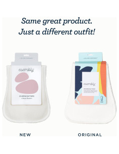 Inserciones Esembly Overnighters para pañales de tela - 2 unidades 2