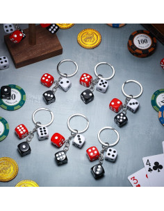 Llaveros de Casino Sureio 24 Pcs PVC Impermeable Fiesta 2