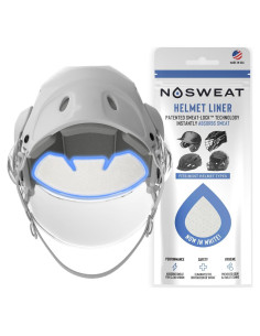 Forros de sudor para casco No Sweat - Tecnología SweatLock - 3 unidades