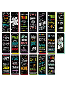 Marcadores Motivacionales Iconikal - 100 Unidades - 5.72x15.24 cm