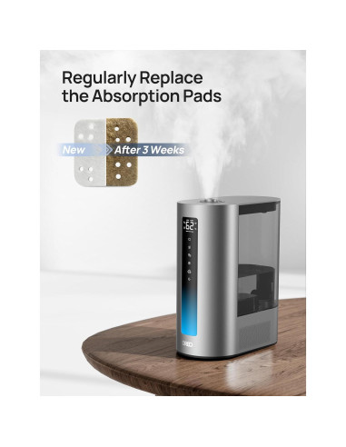 Almohadillas de Absorción de Minerales Dreo 16-Pack para Humidificadores