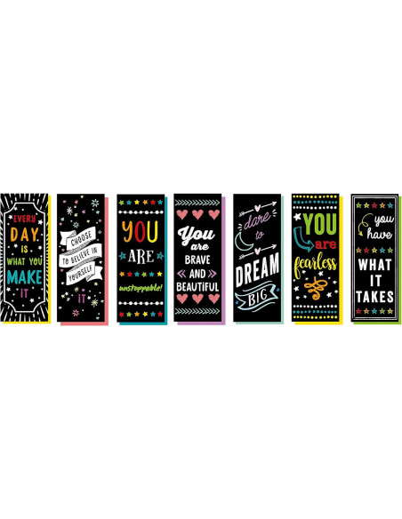 Marcadores Motivacionales Iconikal - 100 Unidades - 5.72x15.24 cm