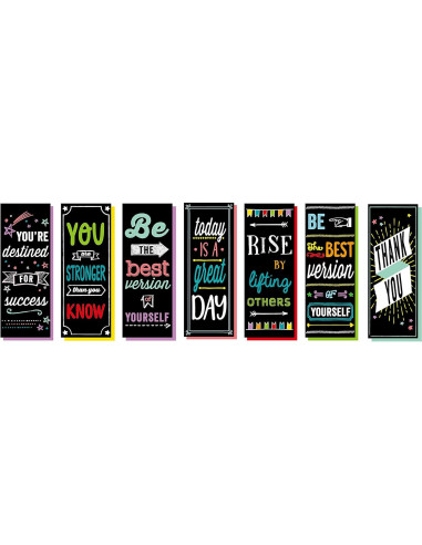 Marcadores Motivacionales Iconikal - 100 Unidades - 5.72x15.24 cm