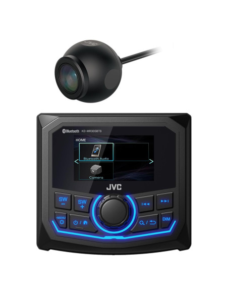 Radio Digital Marinos JVC KD-MR305BTS USB Bluetooth 2.7" Radio Digital Marinos JVC KD-MR305BTS USB Bluetooth 2.7"