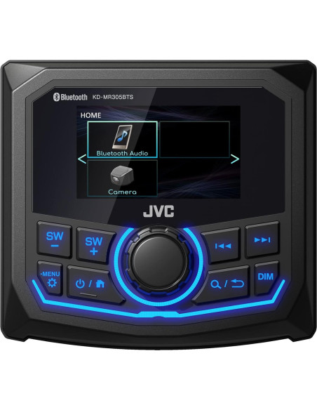 Radio Digital Marinos JVC KD-MR305BTS USB Bluetooth 2.7" Radio Digital Marinos JVC KD-MR305BTS USB Bluetooth 2.7"