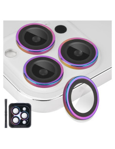 Protector de Lente de Cámara Rayorcon para iPhone 13 Pro/Pro Max