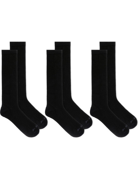 Calcetines de Compresión Dr. Scholl's para Hombre - 3 Pares Negros
