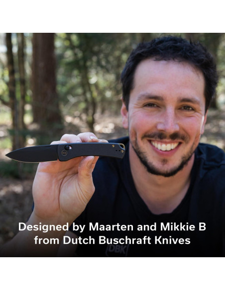 Cuchillo de bolsillo WeKnife Nightblade EDC 7.34 cm acero CPM 20CV