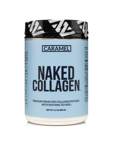 Polvo de Colágeno Hidrolizado NAKED Caramelo 567g - 25 Porciones