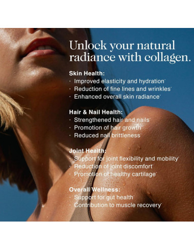 Polvo de Colágeno Hidrolizado NAKED Caramelo 567g - 25 Porciones