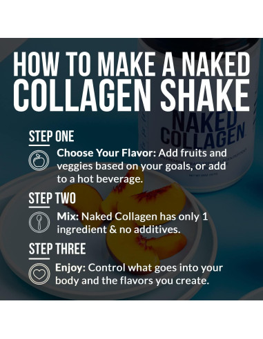 Polvo de Colágeno Hidrolizado NAKED Caramelo 567g - 25 Porciones