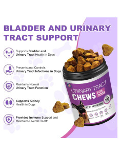 Suplemento de Arándano TTLXBL para UTI en Perros 200 Masticables 2