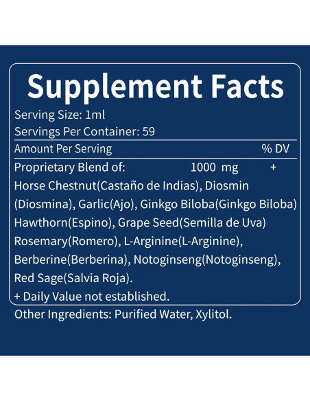 Extracto Líquido de Castaño de Indias Nurbetoxa 59 ml