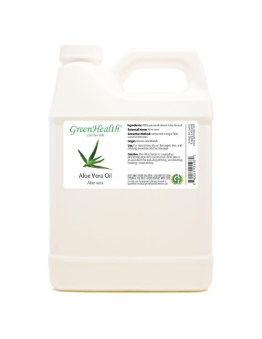 Aceite de Aloe Vera 946 ml - Hidratante Natural para Piel y Cabello