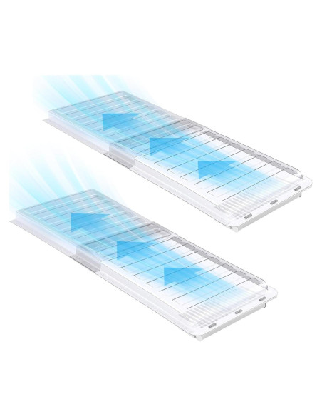 Extensor Magnético de Ventilación Touri 2 Pack 33 cm Ajustable